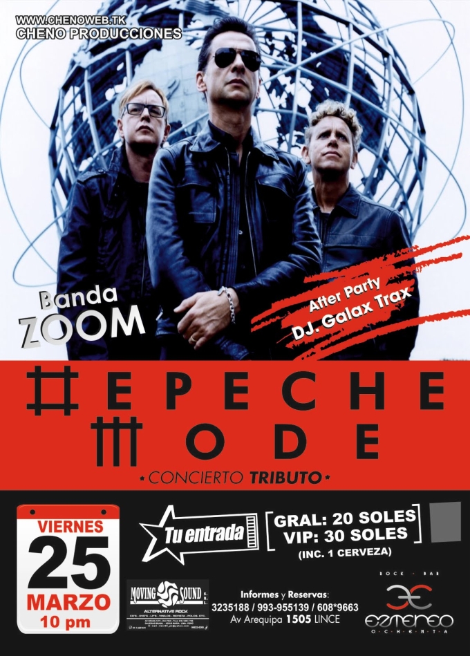 Tributo a Depeche Mode en Lima Tributo a Depeche Mode en Lima