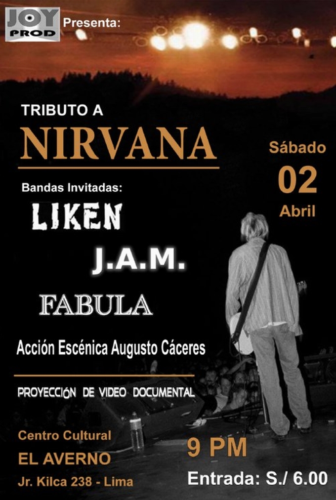 Tributo Nirvana en Lima Tributo Nirvana en Lima