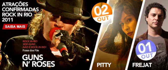 Guns N' Roses - Rock In Rio 2011 Guns N' Roses - Rock In Rio 2011