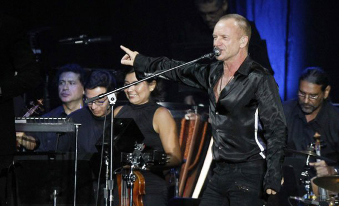 Sting en Lima Sting en Lima