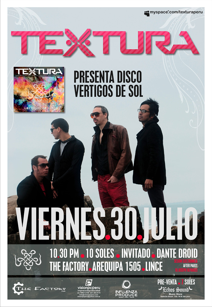 Textura Bandas peruanas