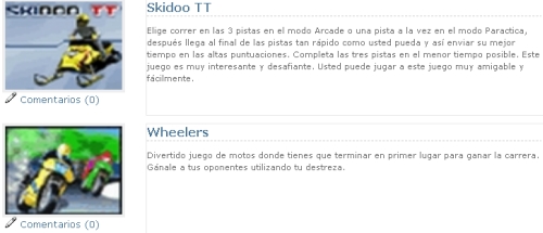 minijuegos