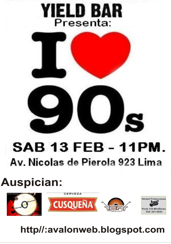 tributo_noventas_lima_2010 I Love 90s